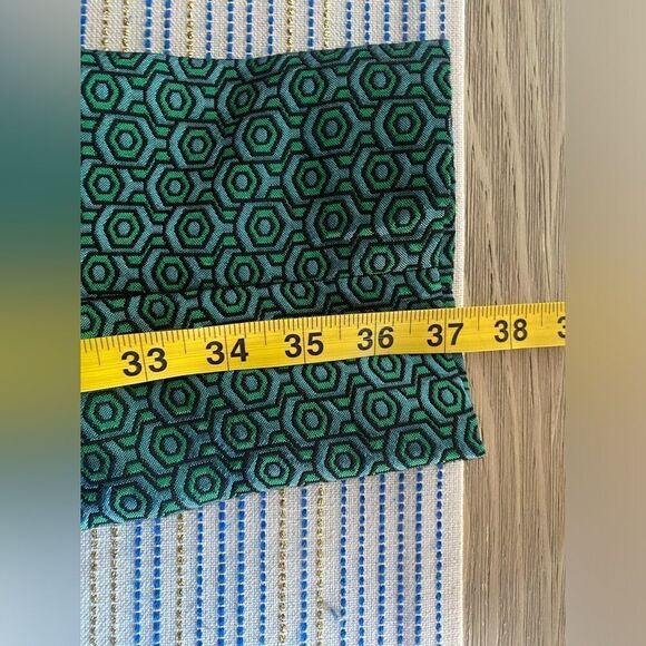 C Wonder Pants Womens Size 2 Deco Geometric Print Green Taffeta NEW - Picture 12 of 15